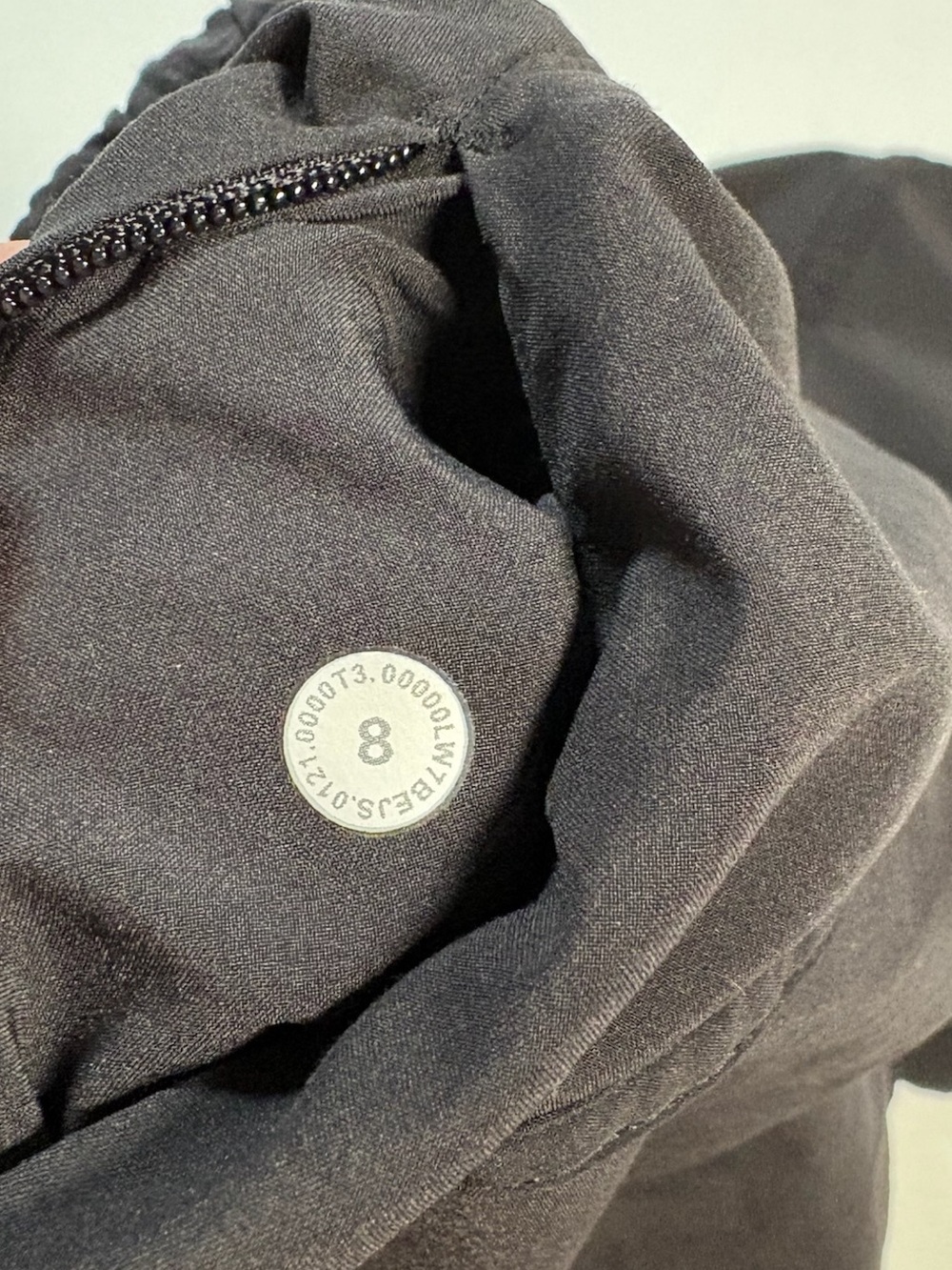 Lululemon Track That Mid-Rise Lined Short 5" Black size 8 - Picture 6 of 6